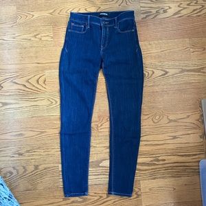 Like New Mid Rise Jean Legging 4S, Express